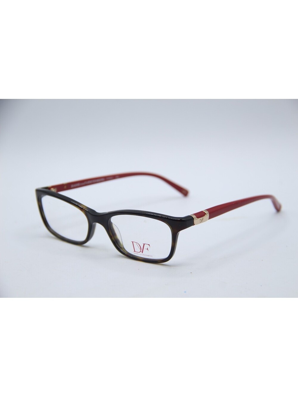 Diane Von Furstenberg Dvf5051 206 Havana Red Authentic Eyeglasses 50-17